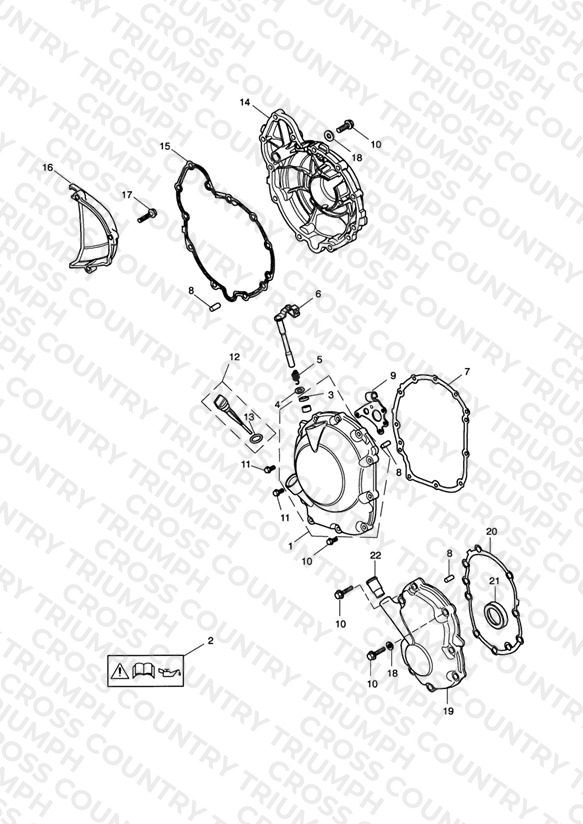 Engine Covers - Daytona 650