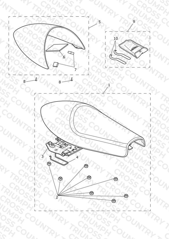 Seat Assembly & Toolkit