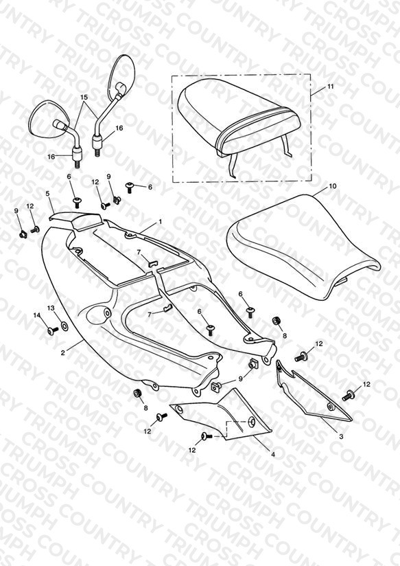 Rear Bodywork & Seat