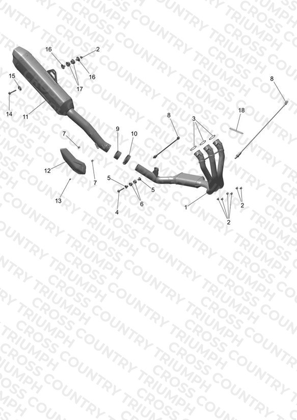 Exhaust System - All Expt TH