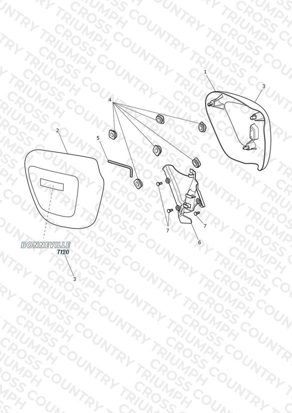 Side Fairing Panels - N/A to DGR Edition