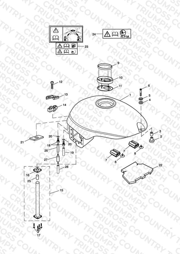 Fuel Tank and Fittings