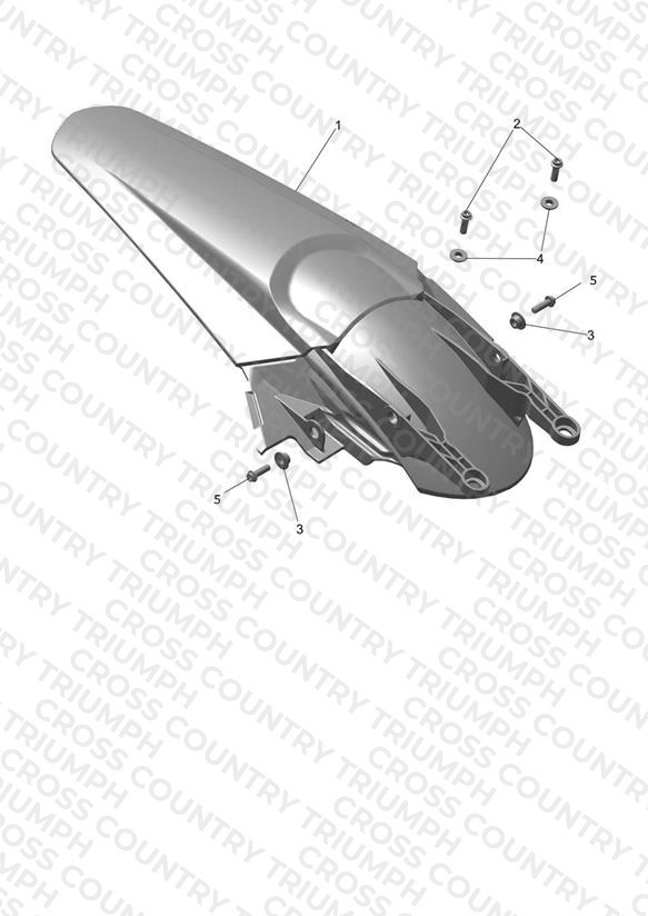 Rear Mudguard