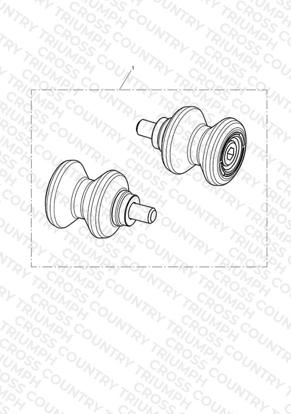 Paddock Stand Bobbin Kit, Type 1
