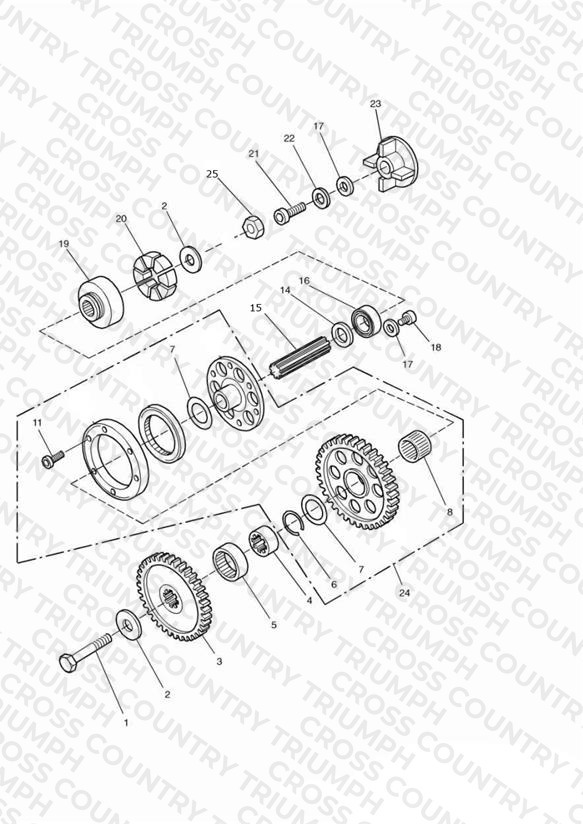 Alternator/ Starter Drive Gears
