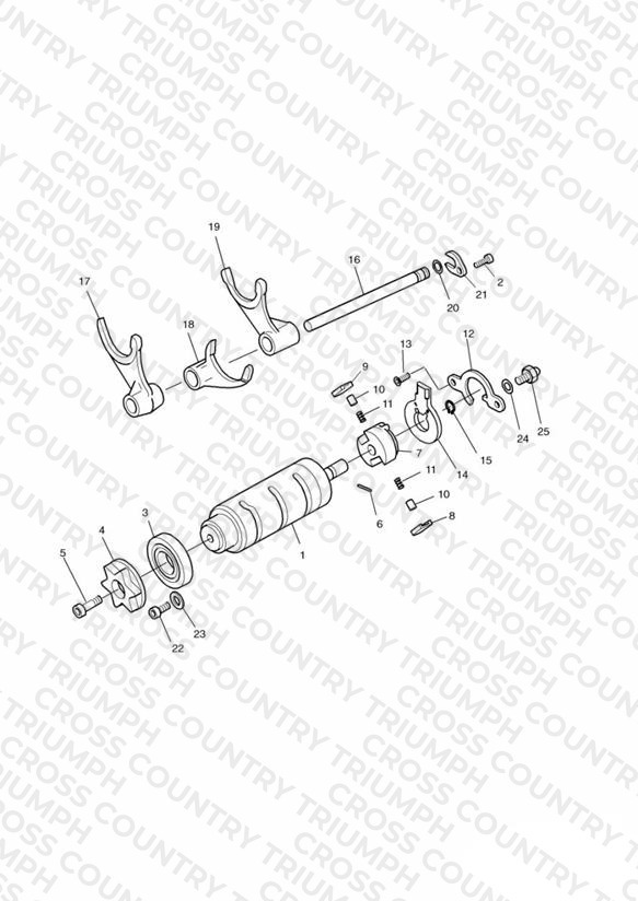 Gear Selector Drum