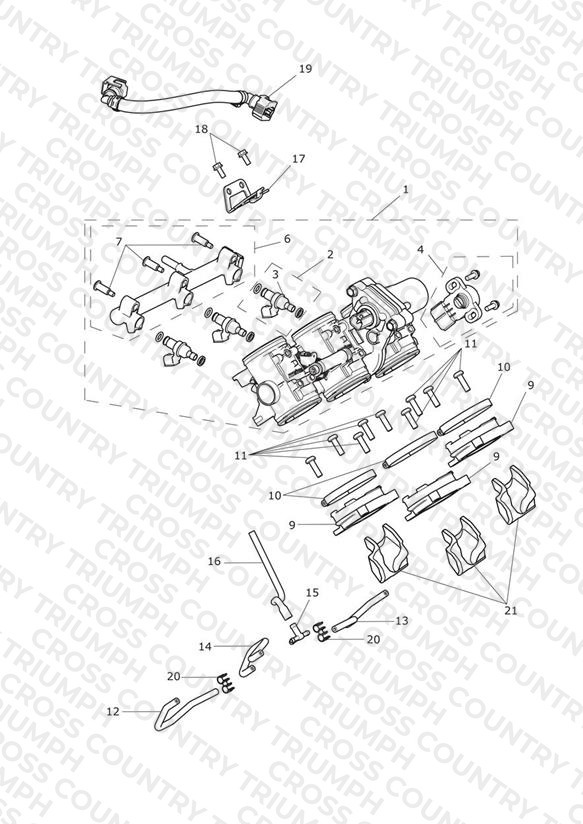 Throttles, Injectors and Fuel Rail