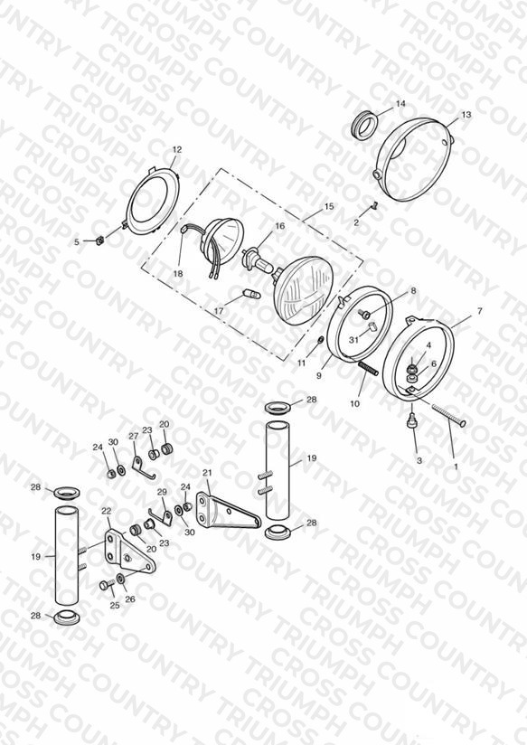 Headlight/Mountings