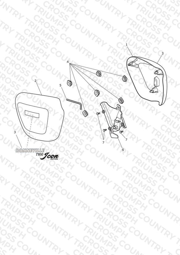Side Fairing Panels - Icon Edition