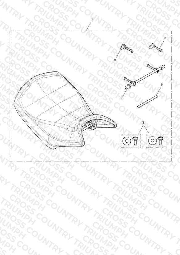 Rider Seat Assy, Low