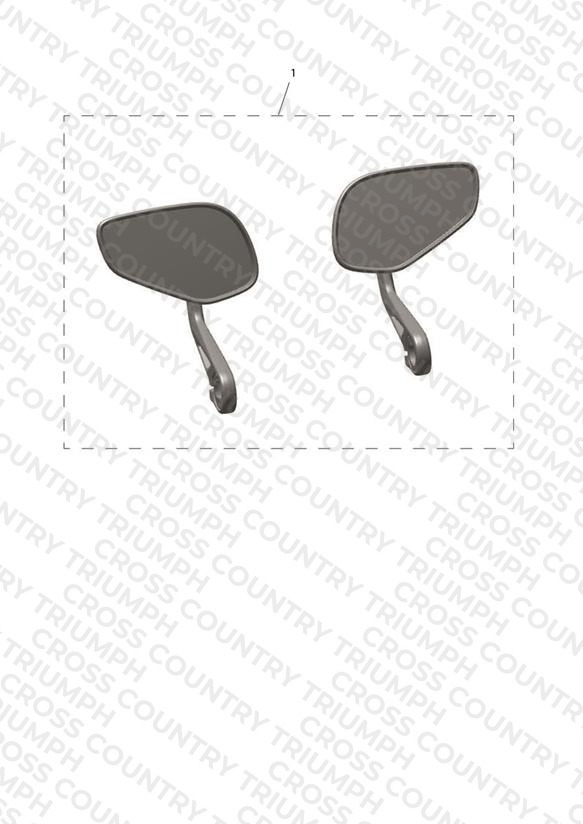 Mirror, Bar End Sport Kit
