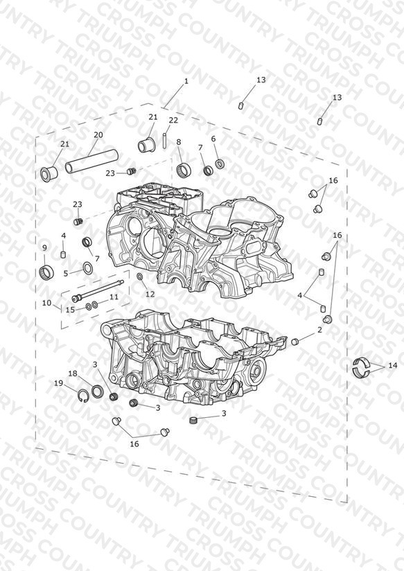 Crankcase & Fittings