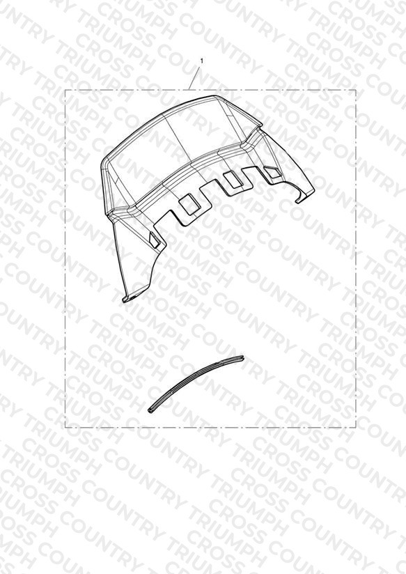 Flyscreen Visor Kit