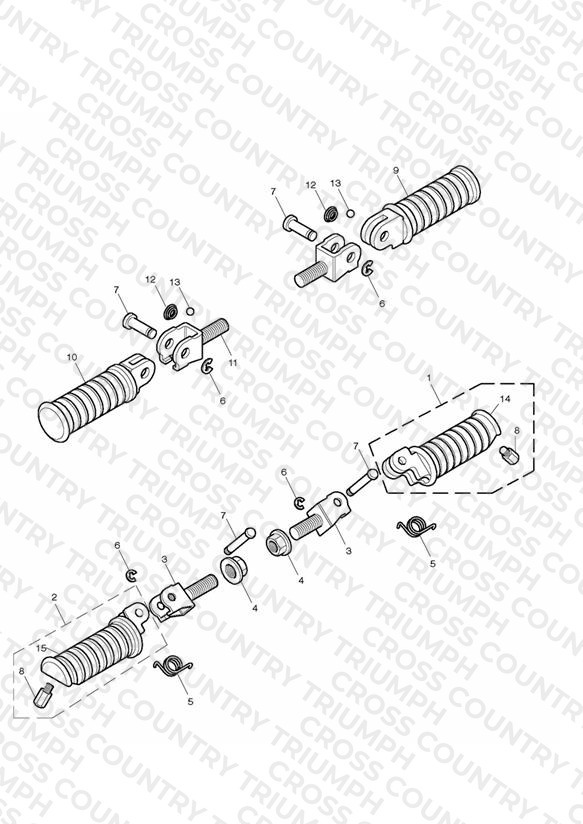 Footrests & Mountings