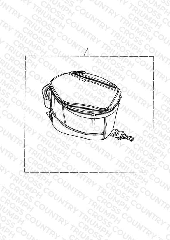 Magnetic Tank Bag - 20-30L