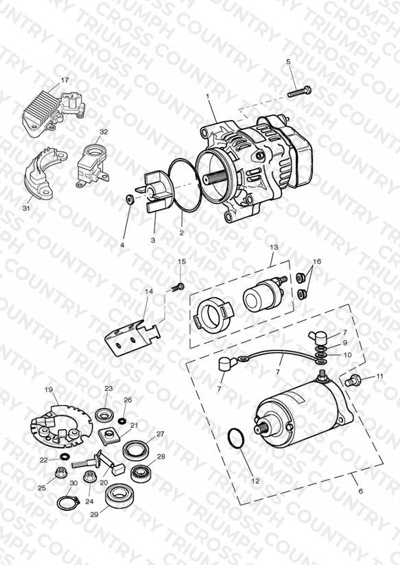 Alternator/Starter
