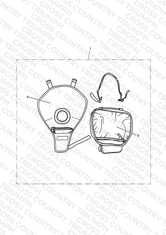Tank Bag Kit, 15L