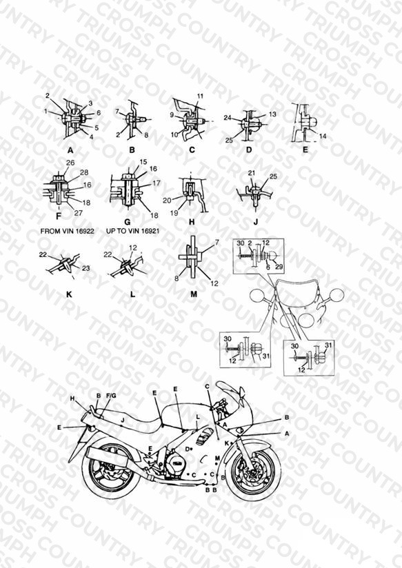 Bodywork Fixings