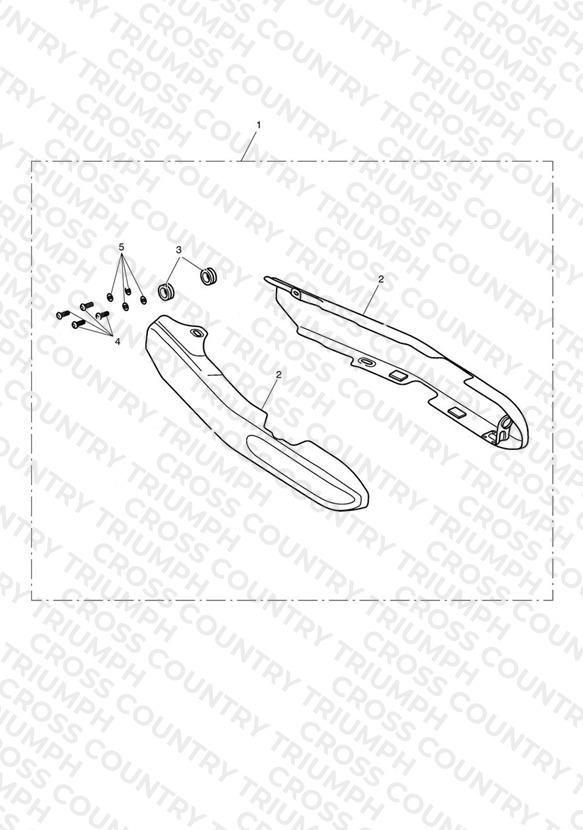 Swingarm Covers, Black