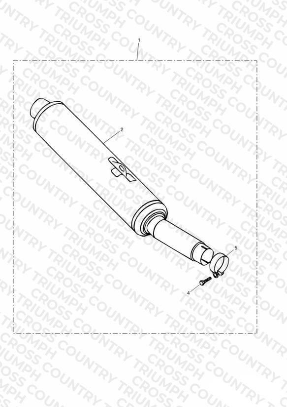 Silencer Kit, Hi-Level