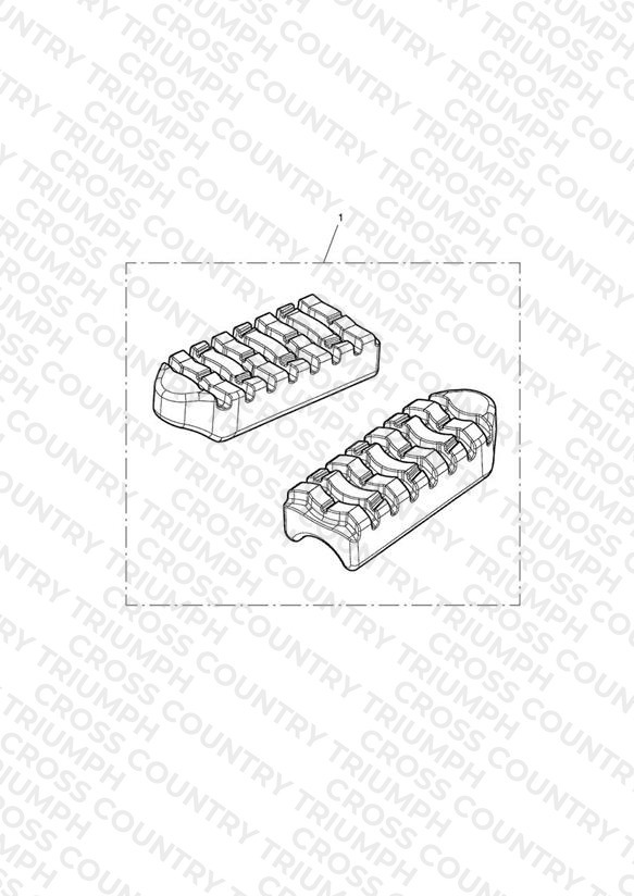 Footpeg Rubber Kit