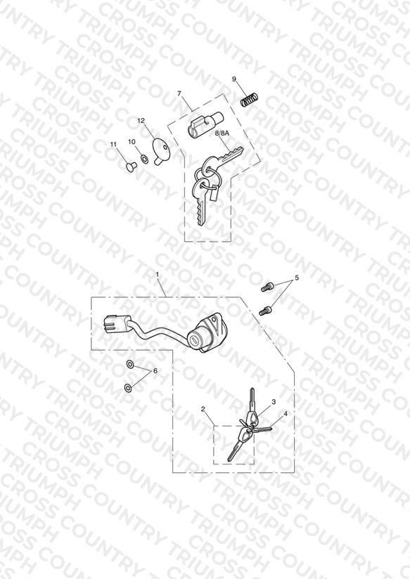 Ignition Switch & Steering Lock 439976 > **See Tech News 118**