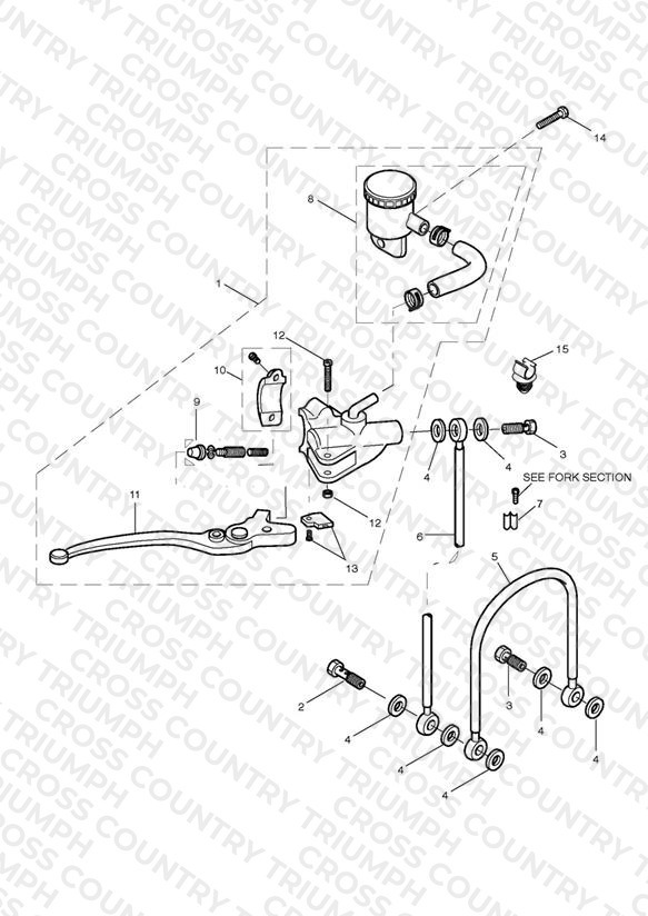 Front Brake Master Cylinder