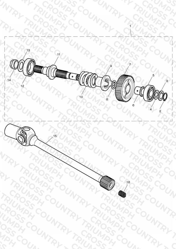 Transmission Damper & Drive Shaft