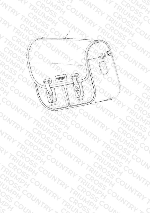Pannier, Waxed Cotton, Olive, LH