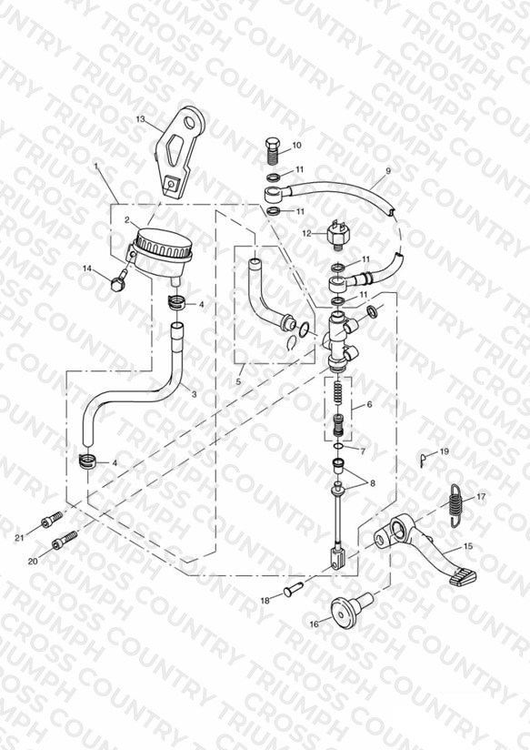 Rear Brake Master Cylinder