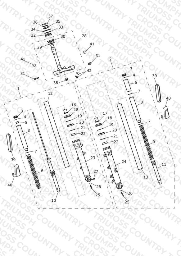 Front Forks & Lower Yoke