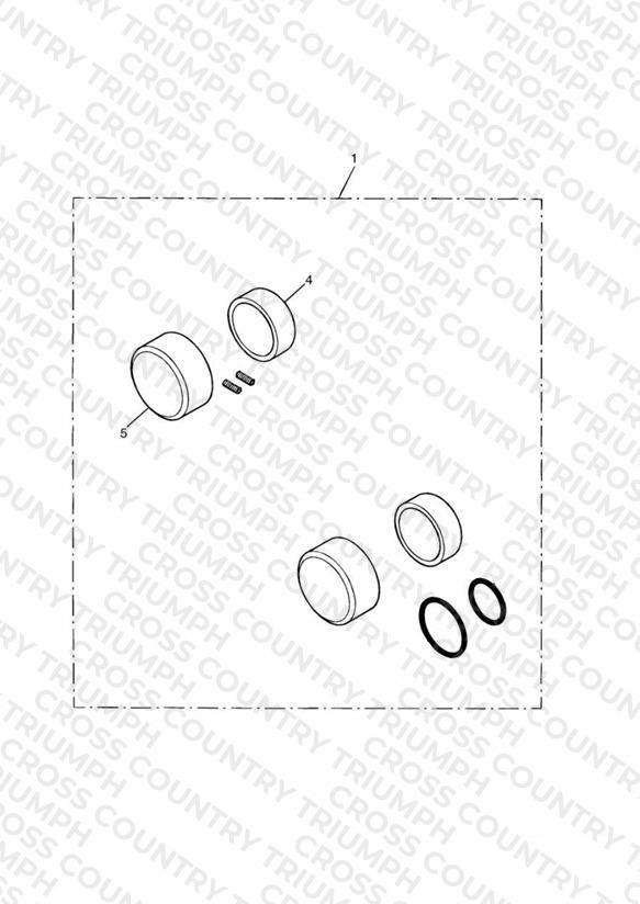 Axle Nut Covers, BNVL Classic