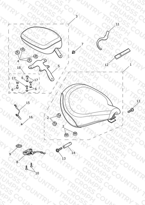 Seat Assy & Toolkit