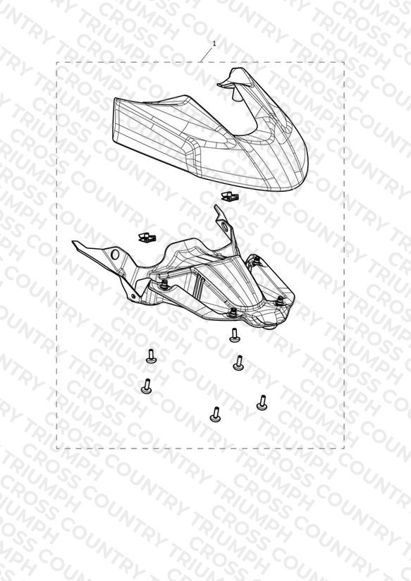 High Front Mudguard Kit