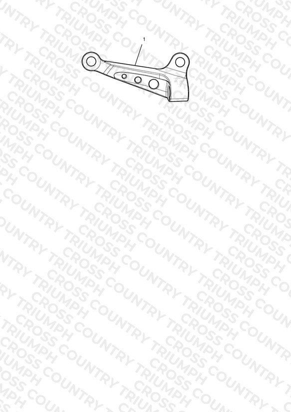 Clutch Cable Guide, Gun Metal