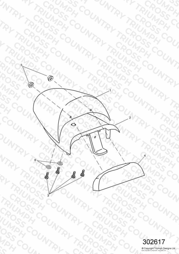 Seat Cowl DE,ES,FR,IT,JP,NL,NZ,SE,UK & US 49 States 186151 »