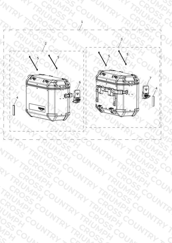 Pannier, Aluminium, Kit, Silver