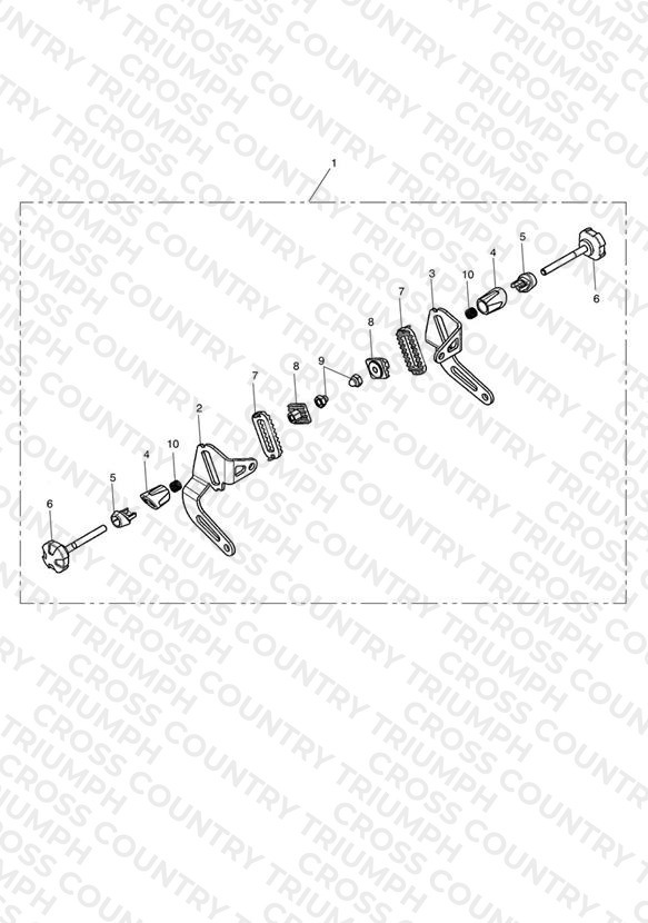 Angle Adjuster kit, Std Screen