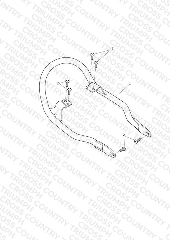 Grab Rail - Bonneville Special Edition (MY13) & Bonneville 606142 > ** See Tech News 149 ** N/A to N