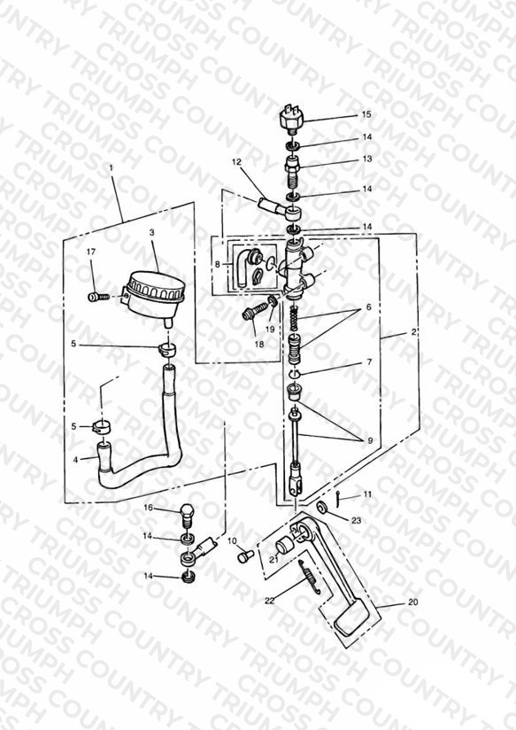 Rear Brake Master Cylinder