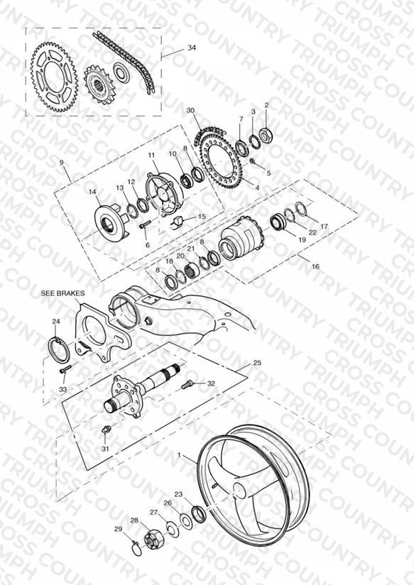 Rear Wheel/Final Drive