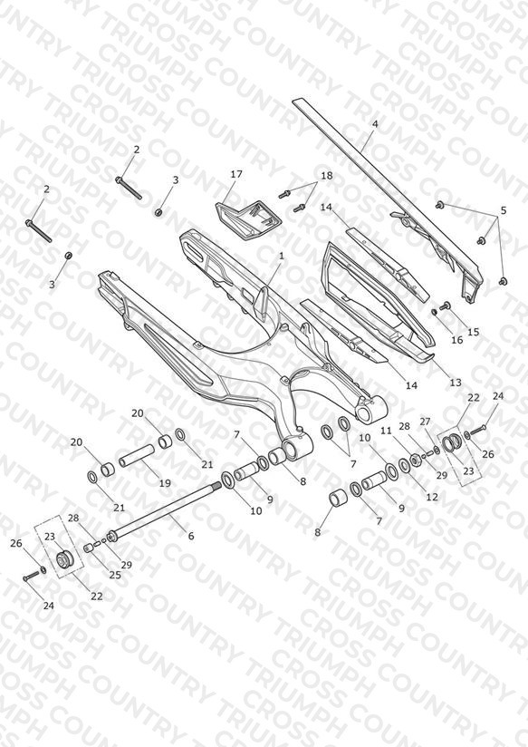 Rear Swingarm