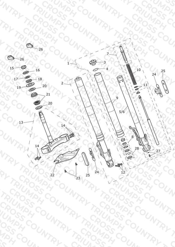 Front Forks & Yokes