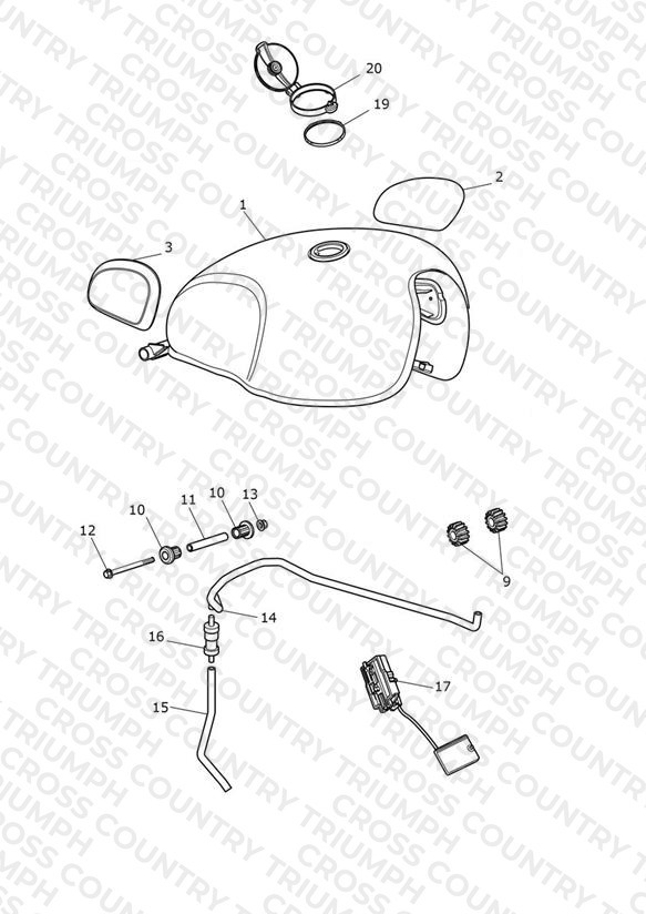 Fuel Tank - Bud Ekins Edition
