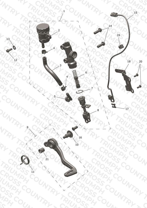 Rear Brake Master Cylinder