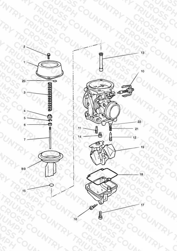 Carburettor Parts 4 Cyl (Carb Assy T1240360)