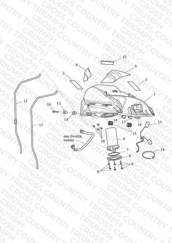 Fuel Tank, Fuel Pump & Fittings