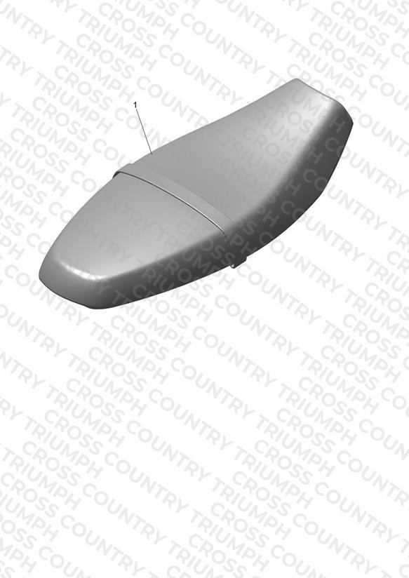 Seat, Ribbed, Black