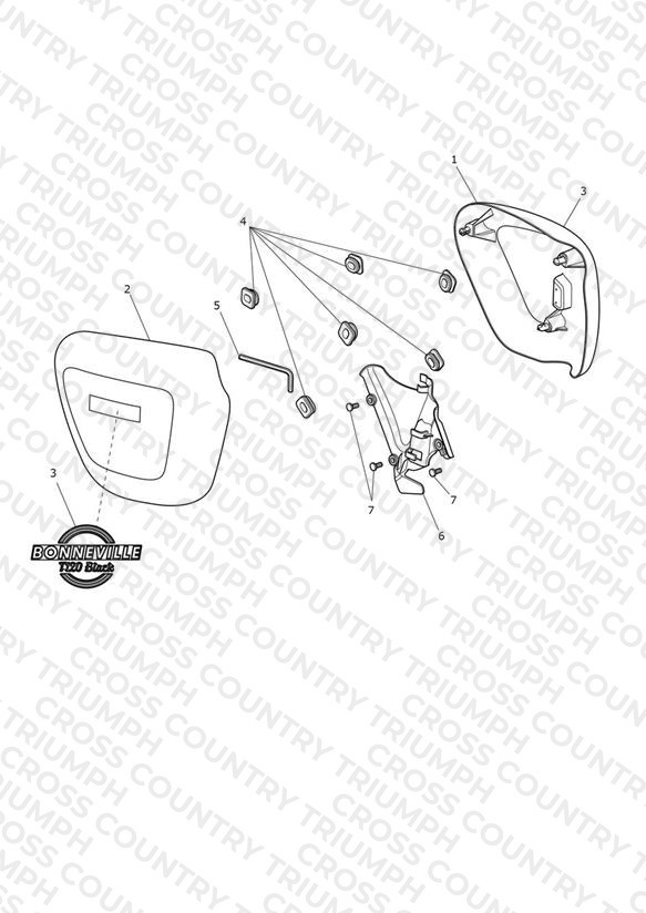Side Fairing Panels - N/A to DGR Edition