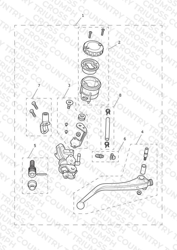 Front Brake Master Cylinder